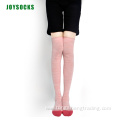 Over knee high color cotton women lady'scoks